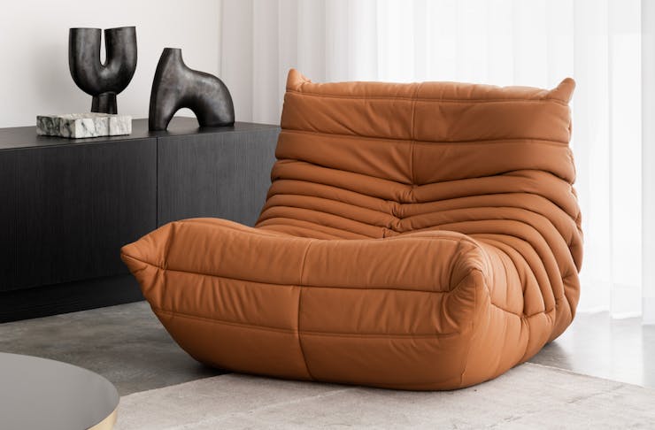 Best Furniture Stores Perth, a trendy orange chair