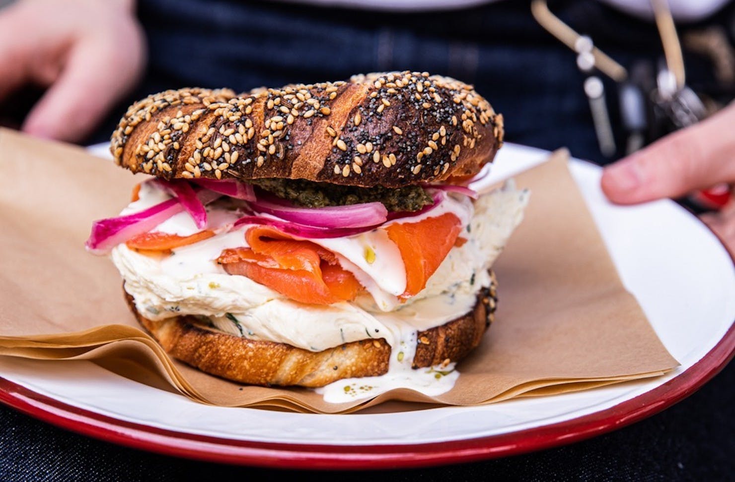 Best Bagels Sydney Small Talk Lox Bagel