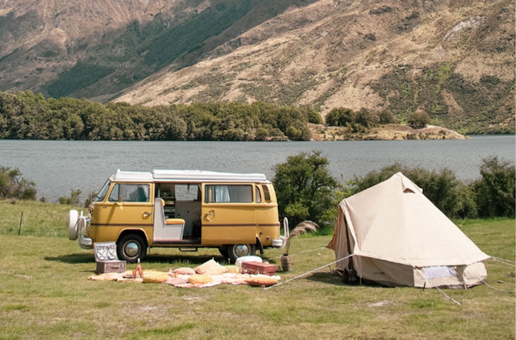 A photo of The Vintage VW Kombi 
