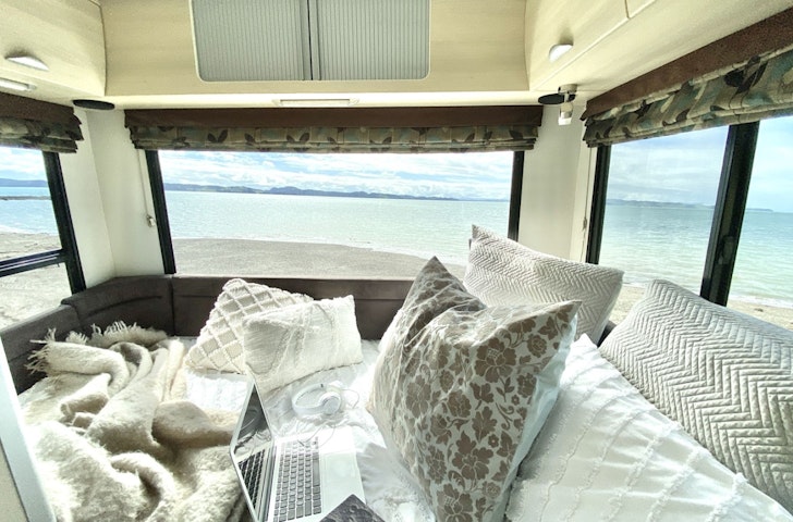 A photo of Wine Not?, one of the best campervans to rent in NZ