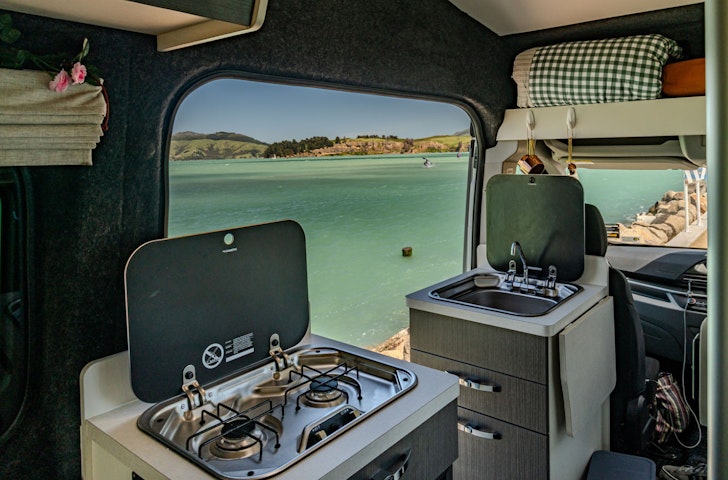A photo of Flora, one of the best campervans to hire in NZ