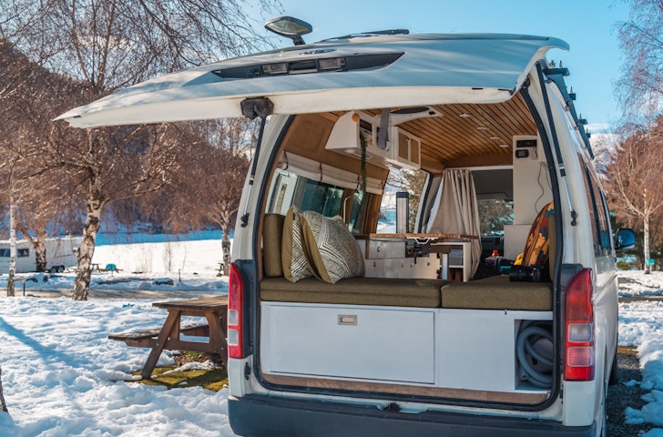 A photo of Primo, one of the best campervans to rent in NZ