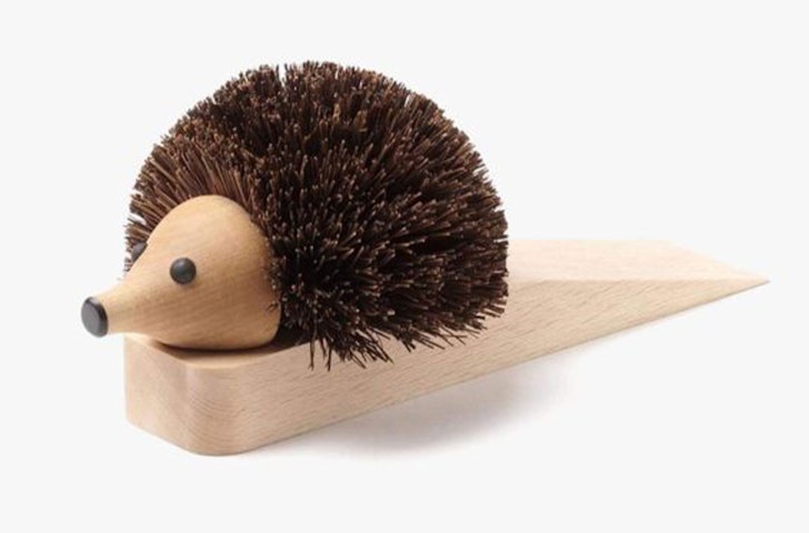 The Redecker Hedgehog Door Stop, one of the best homewares gifts