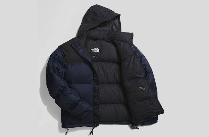One of the best men's puffer jackets for winter, the North Face 1996 Retro Nuptse Jacket