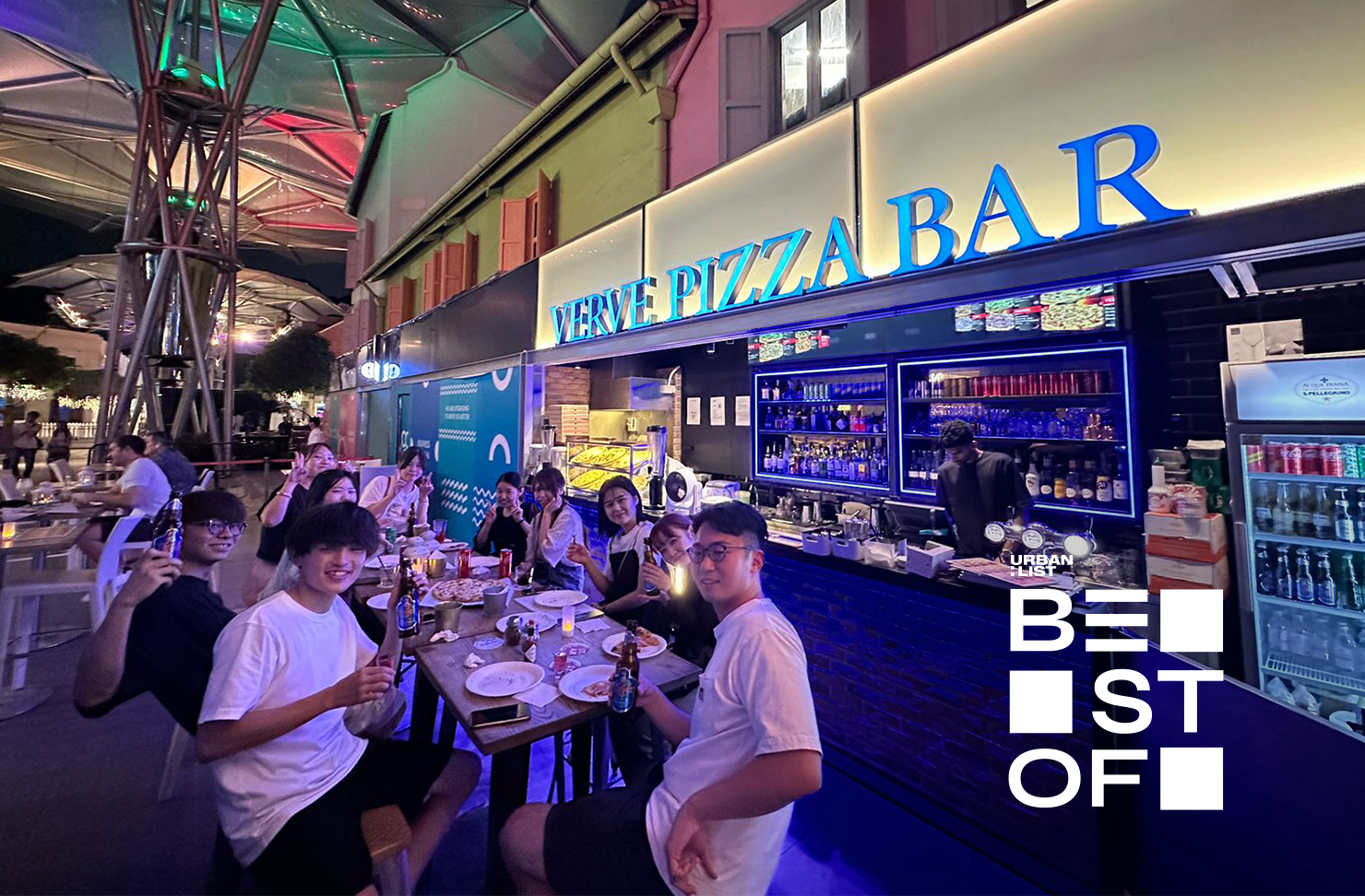 Verve Pizza Bar at Clarke Quay