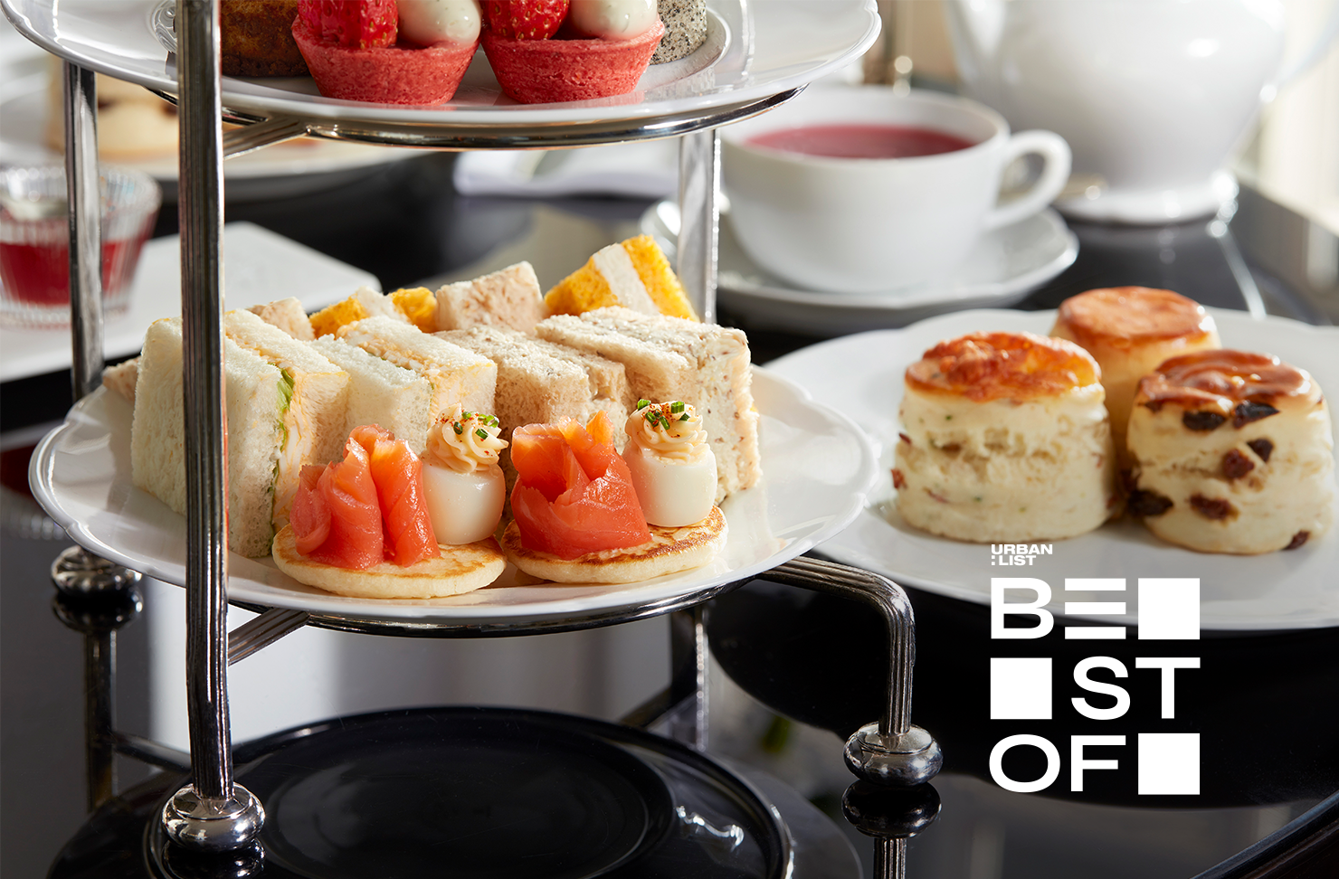 High tea from Raffles Hotel Singapore