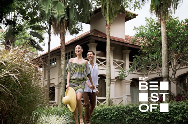 A couple on a date at Sofitel Singapore Sentosa Resort & Spa