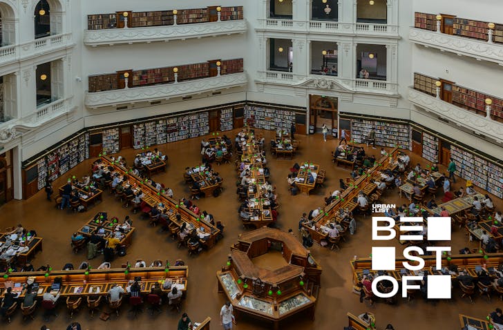 Free and cheap things to do in Melbourne, like visit the State Library of Victoria.