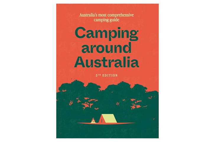 The Camping Around Australia book, one of the best outdoorsy gifts
