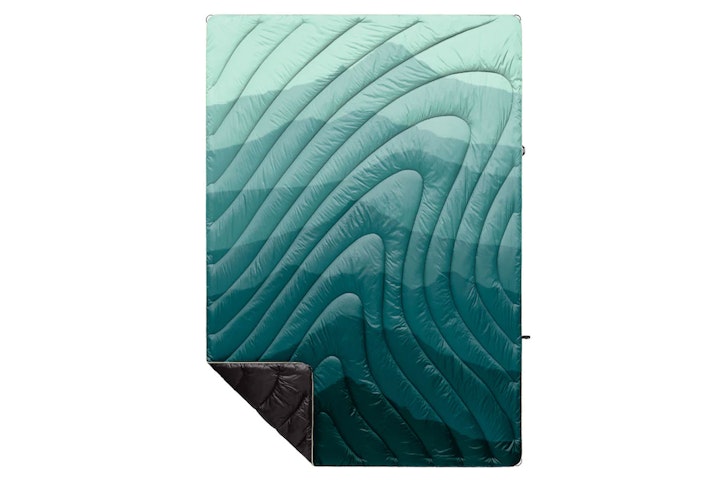 The Rumpl Original Puffy Blanket, one of the best outdoorsy gifts