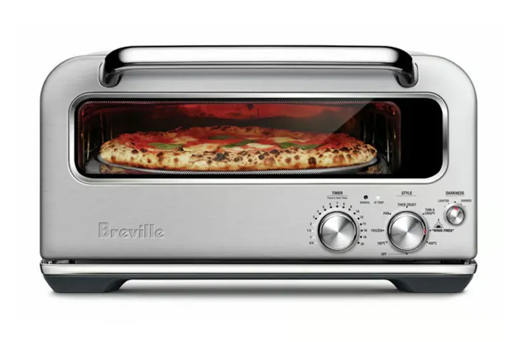 Then Breville Pizzaiolo Smart Oven, one of the best home pizza ovens