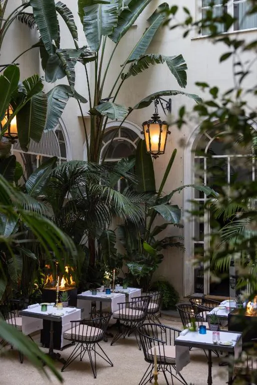 Best places to stay in Rome at Hotel VilÃ²n with terrace dining and lush greenery