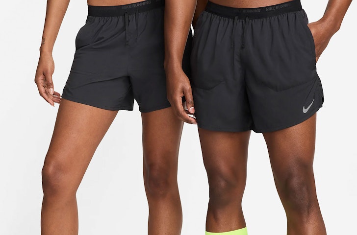 The Nike Dri-FIT Stride 5-Inch Brief Shorts, one of the best running essentials