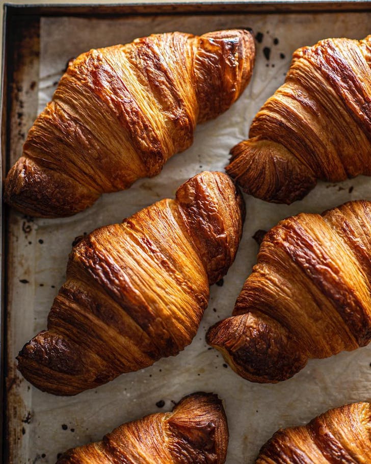Best croissants Sydney flour and stone