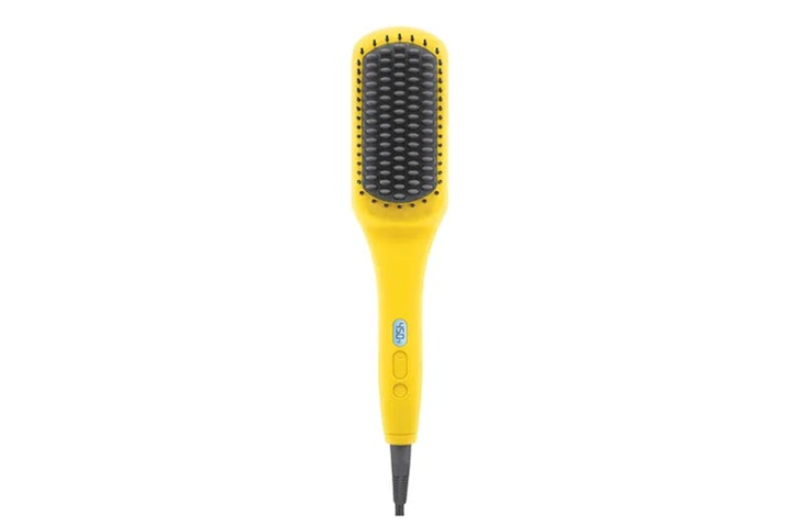 The Drybar The Brush Crush Heated Straightening Brush, one of the best hair stylers