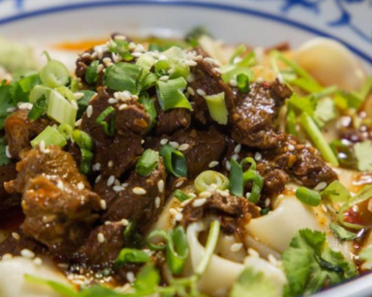 Meaty hand-cut noodles at Biang Biang, one of the best Restaurant Month deals in 2024. 