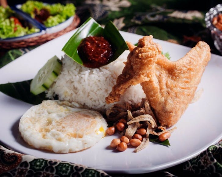 Nasi lemak from Boon Lay Power Nasi Lemak