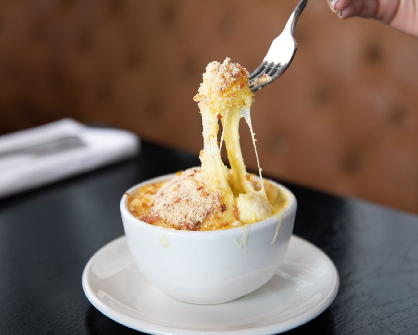 The macaroni cheese from Botswana Butchery - one of the best mac 'n' cheese dishes in Auckland. 
