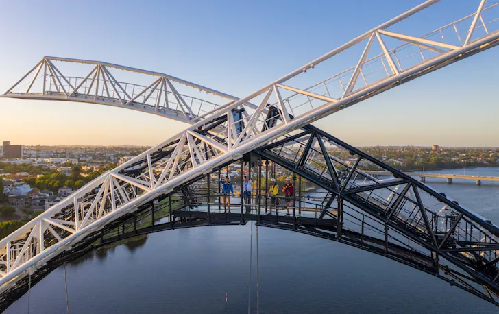 The Matagarup Bridge Climb