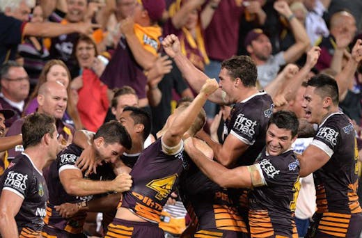 Brisbane Broncos have the 'whole city' behind them at fan day