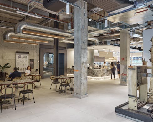 Buttered Bakery Cafe Sydney Warehouse Space