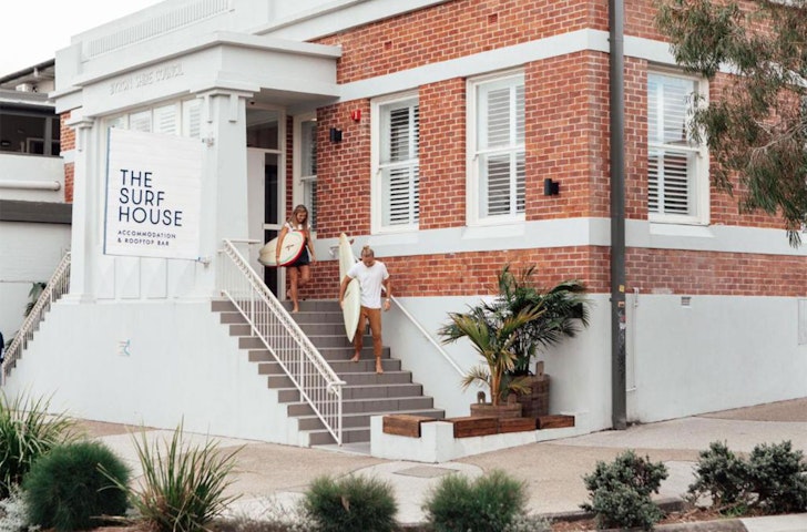 One of the best accomodations in Byron Bay, The Surf House