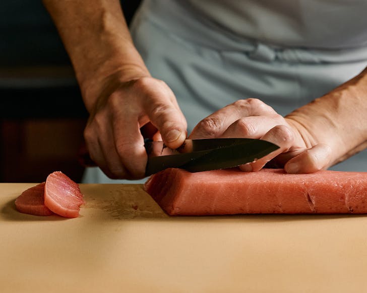 Tuna cutting