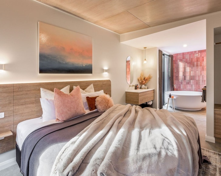 The bedroom at Caesia By Melo Studios best Dunsborough Airbnbs