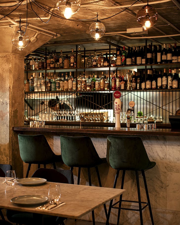 The bar at Cassia.