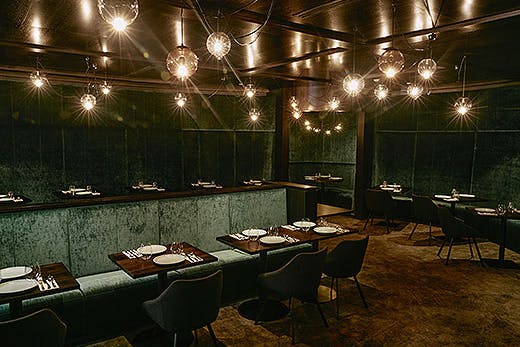 The wonderful dining room at Cassia