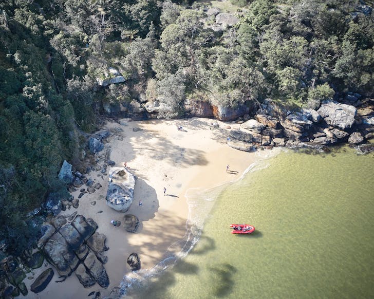 sydney secret beaches castle rock clontarf spit manly