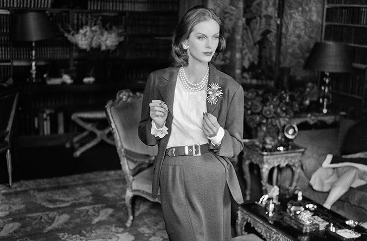 A photo of a young Gabrielle 'Coco' Chanel