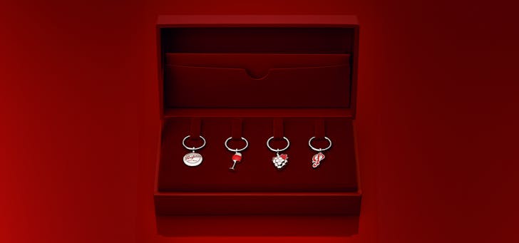 wine charms