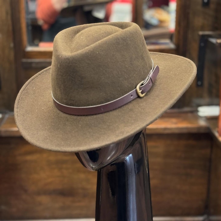 City Hatters Melbourne Hat Green