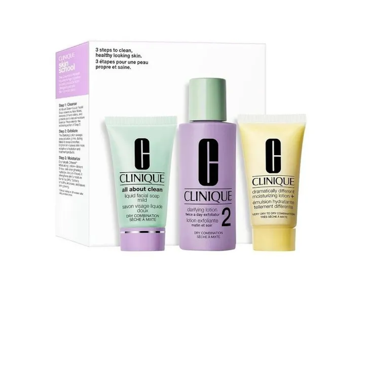 Clinique’s Skin School Supplies: Cleanser Refresher Course Set 