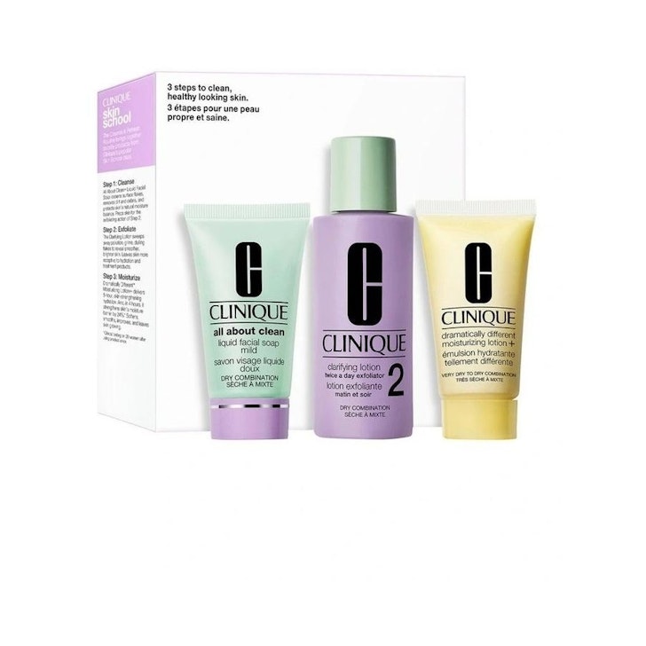 Clinique’s Skin School Supplies: Cleanser Refresher Course Set 