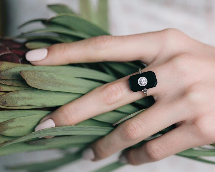 A stunning vintage ring from Coco Florence. 