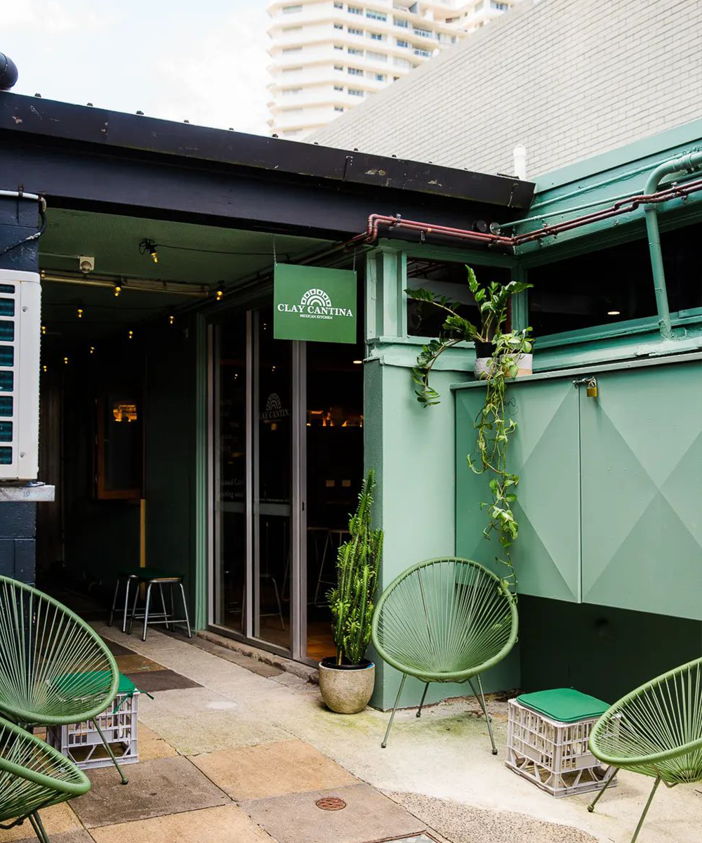 a green laneway bar and restaurant