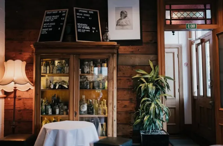 The inside of The Thistle Inn pub in Wellington