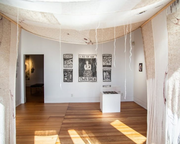 The 'Kia Ora Whaea' exhibition at Corban Estate Arts Centre. 