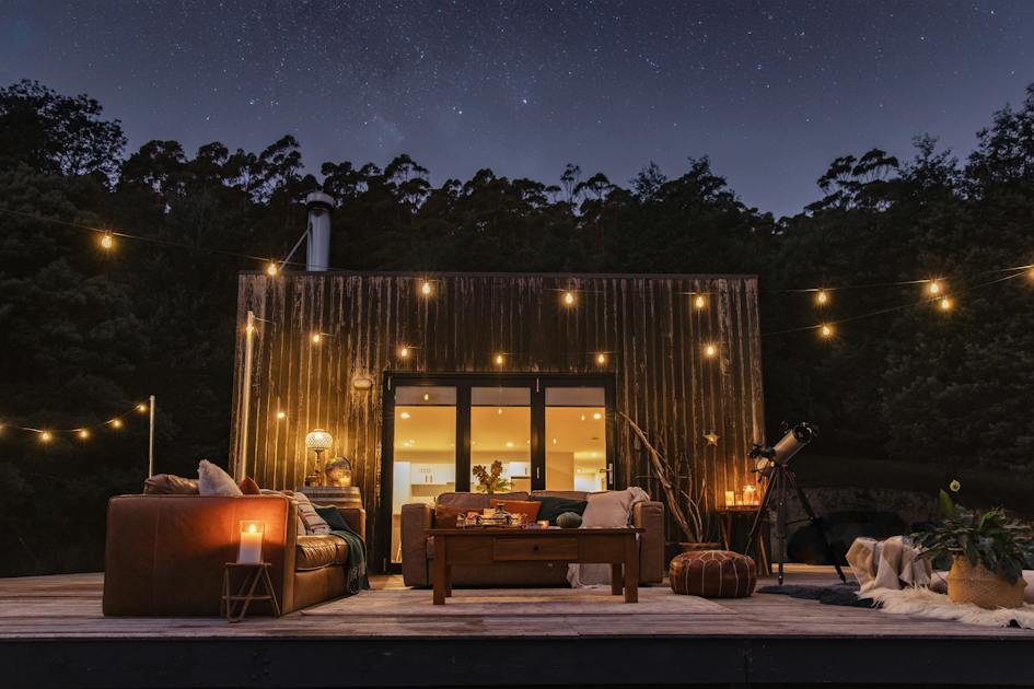 Sleep Beneath The Stars At This Cosmic Cabin With Ex-Bachelor Matt ...