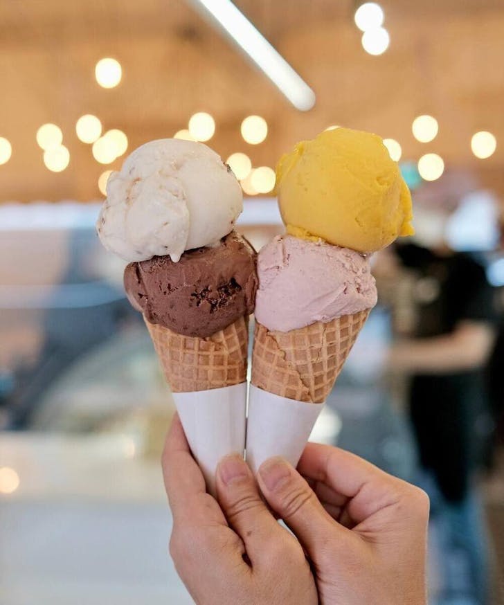 Ice cream from Creamier