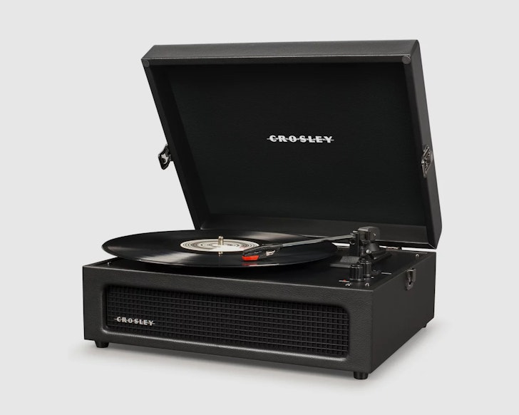 Crosley Voyager Bluetooth Portable Turntable, one of the best Valentine's Day Gift Ideas