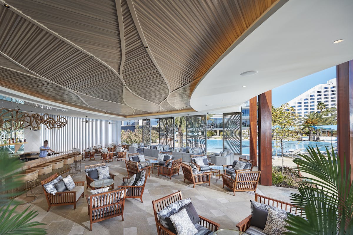 The Enclave Pool Bar at Crown Towers