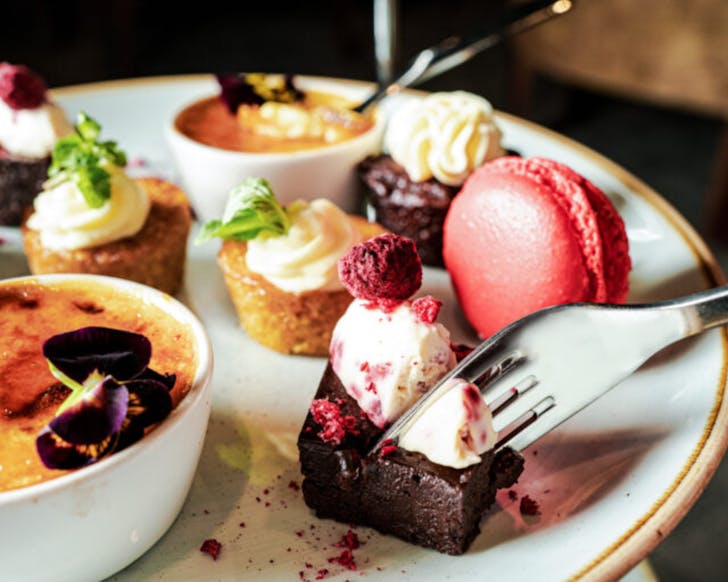 High tea at Crowne Plaza Christchurch. 