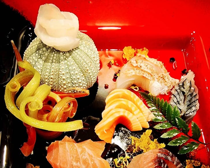 A stunning sashimi platter from Danryu, one of the best Japanese restaurants in Auckland.