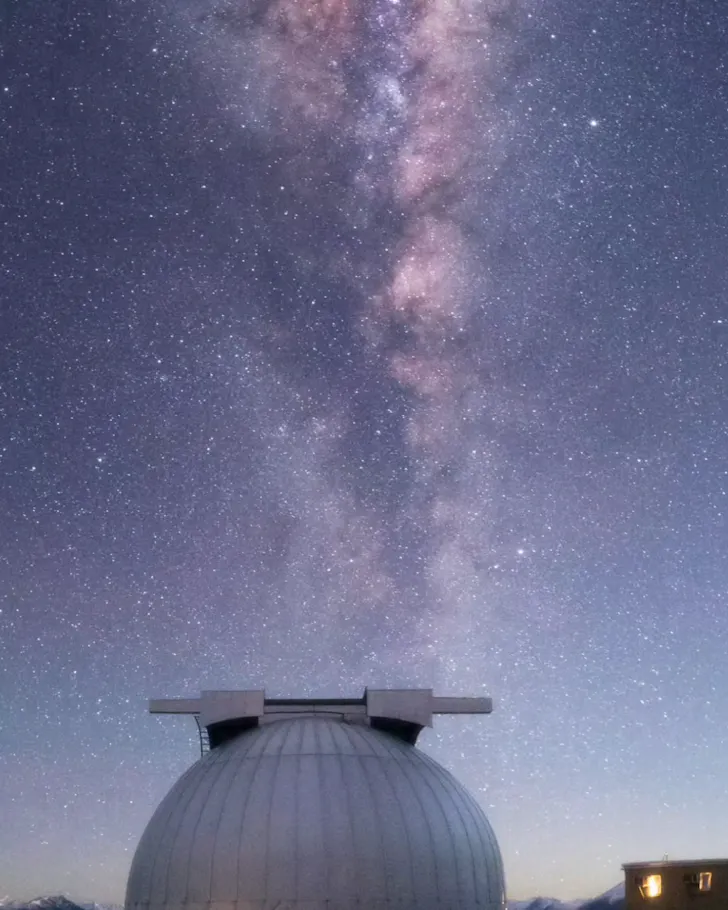 The night sky in Tekapo