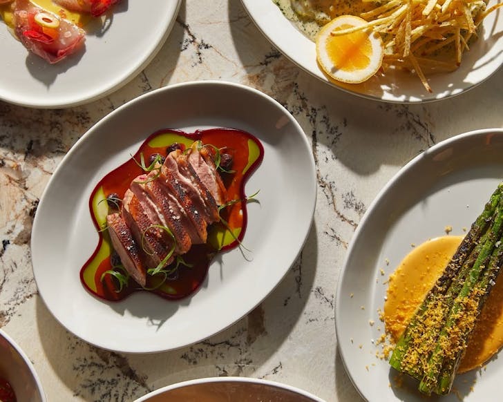 A summer spread at Darling On Drake, one of Auckland's best restaurants. 
