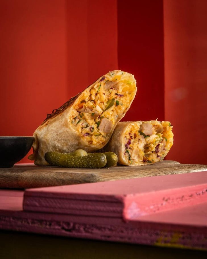Deadfall Cantina burrito