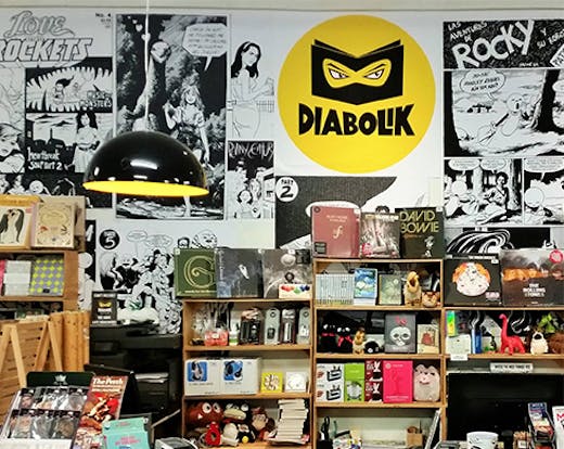Diabolik Books & Records, Mount Hawthorn, Perth Bookstore, Perth Bookshop, Books, Book Shop